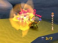 une photo d'Ã©cran de Spyro 2 - Gateway to Glimmer sur Sony Playstation